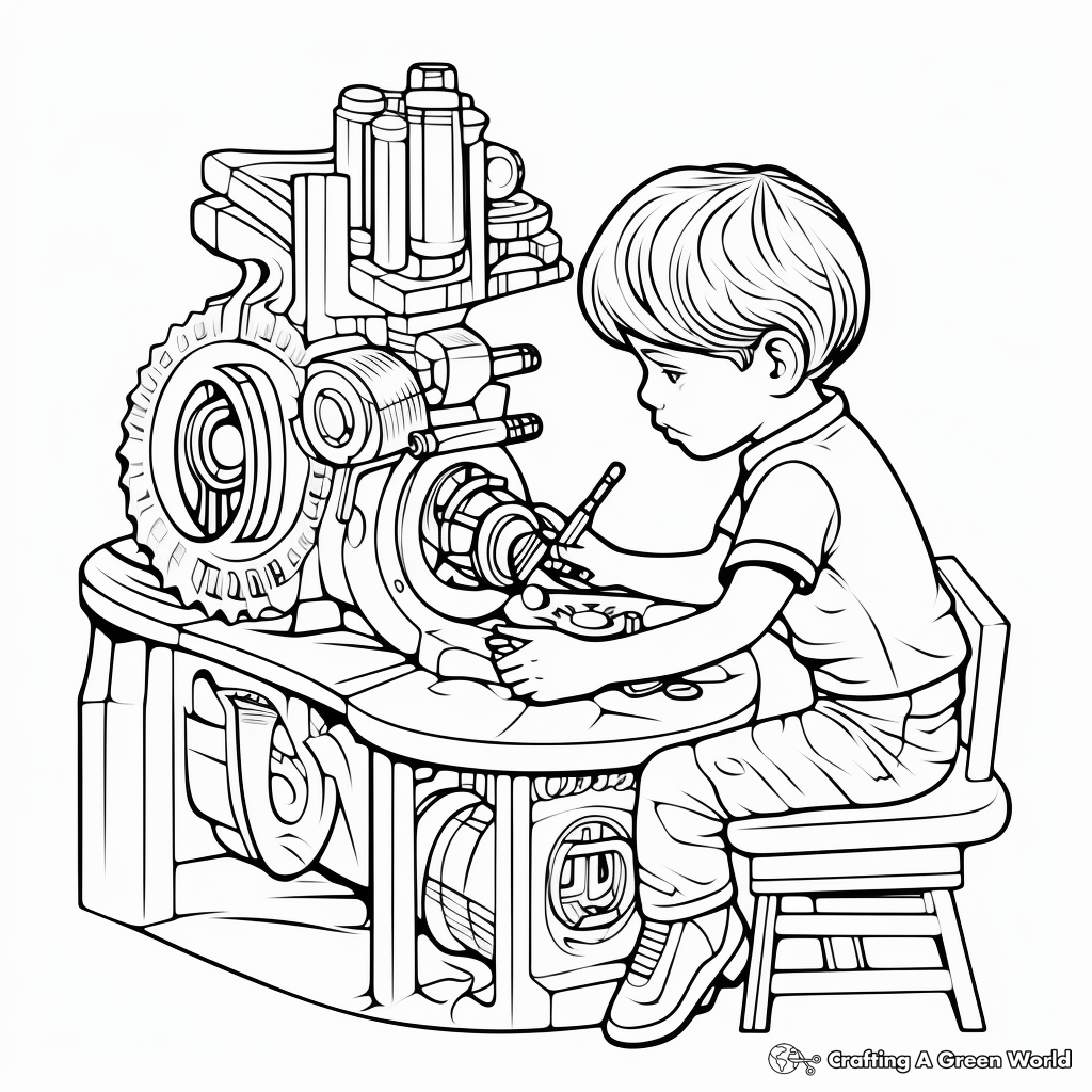 Science Coloring Pages - Free & Printable!