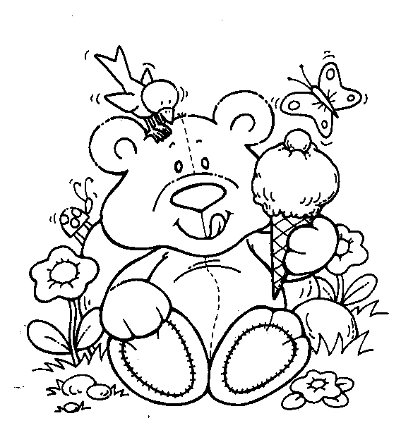 Teddy Bear Coloring Pages to Print ...