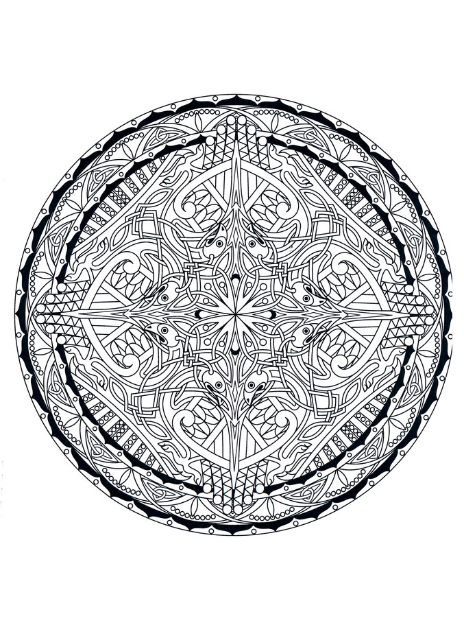 Celtic Mandalas Coloring Book: Carl Buziak: 9780486814230 -  Christianbook.com