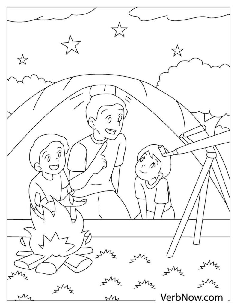 Free FAMILY Coloring Pages & Book for Download (Printable PDF) - VerbNow