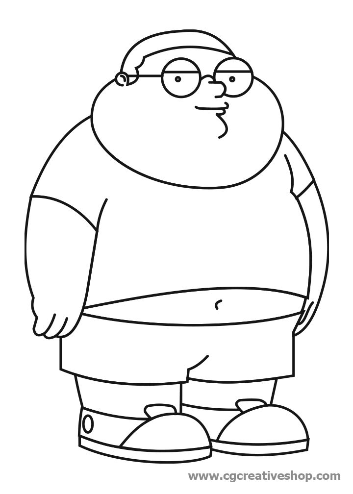 The Cleveland Show Coloring Pages | Cleveland show, Coloring pages, Color