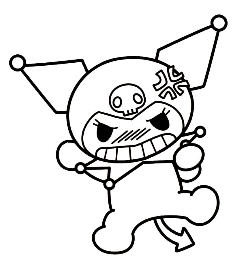 Kuromi Coloring Pages - Free Printable Coloring Pages for Kids