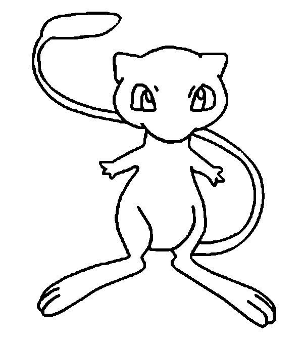 Coloring Pages Pokemon - Mew - Drawings Pokemon | Pokemon mew, Pokemon  coloring, Pokemon coloring pages