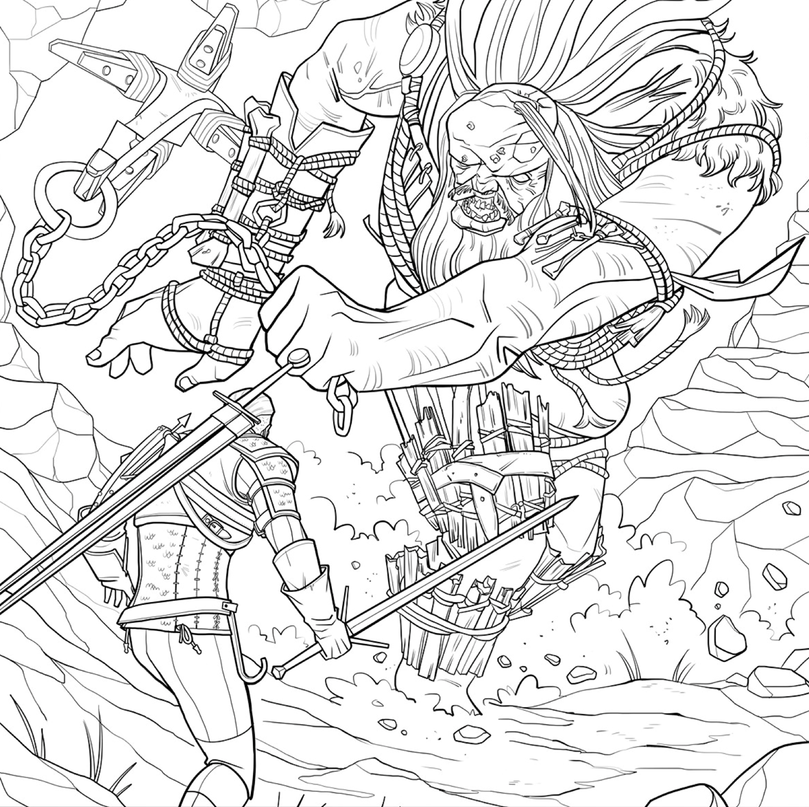 Dark Horse to Release a WITCHER Adult Colouring Book this November – BIG  COMIC PAGE