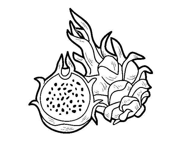 Passion Fruit coloring page ...