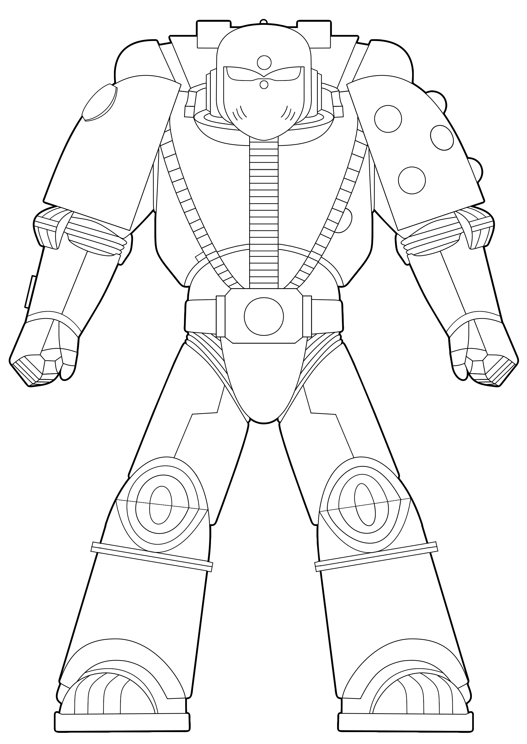 Imperial Armor Online Coloring Template ...