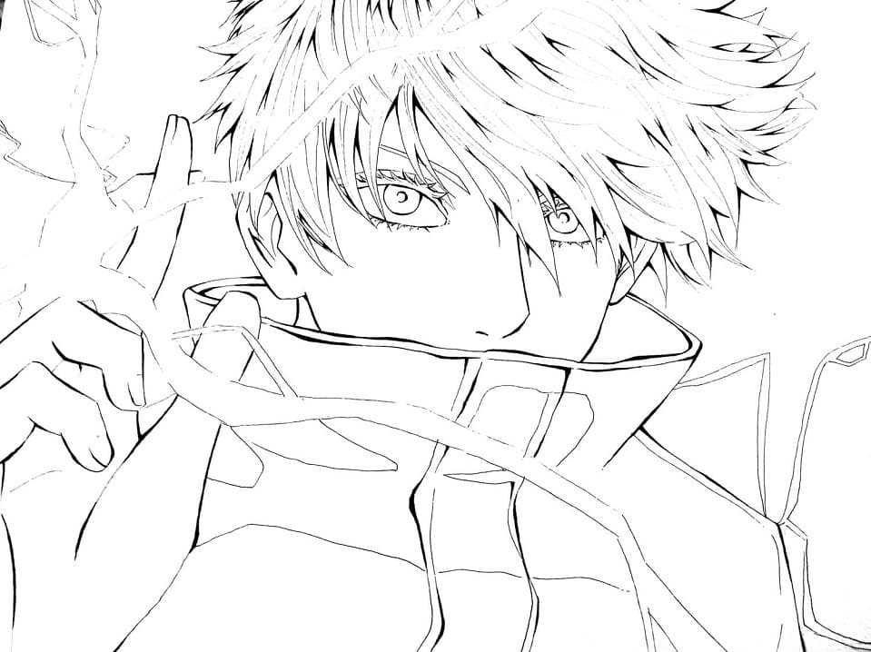 Jujutsu Kaisen Coloring Pages - Free Printable Coloring Pages for Kids