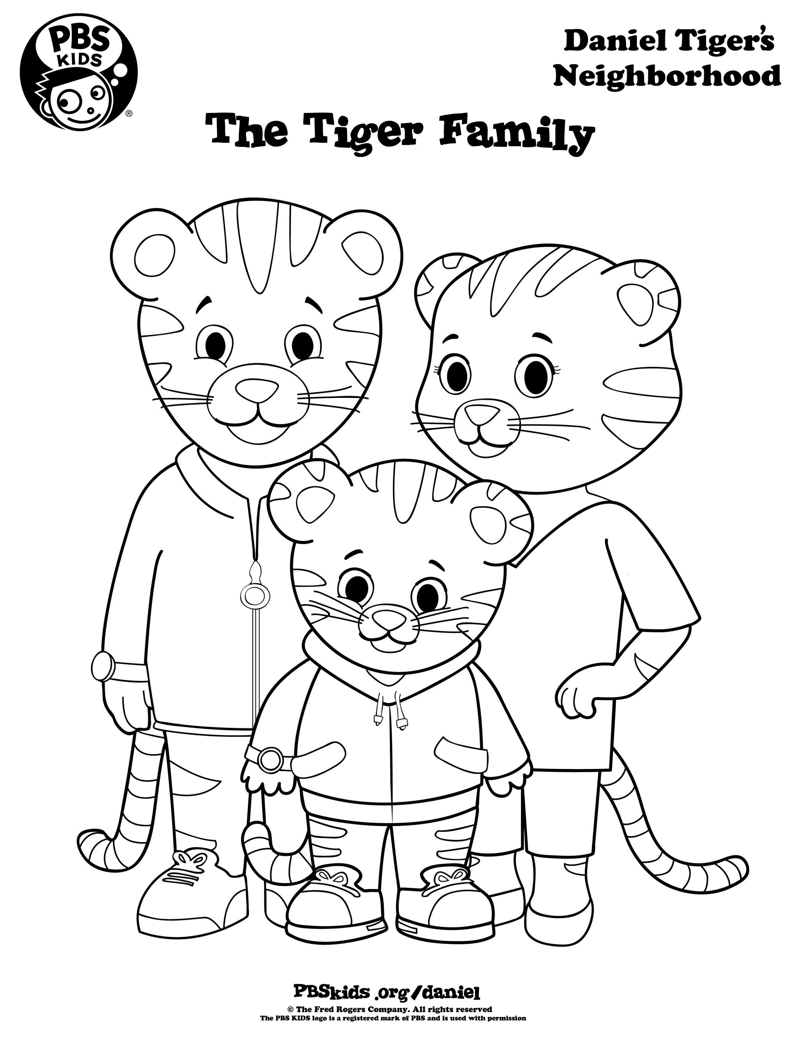 Daniel Tiger's Neighborhood . Printables | PBS KIDS | Daniel tiger, Daniel  tiger's neighborhood, Daniel tiger birthday party