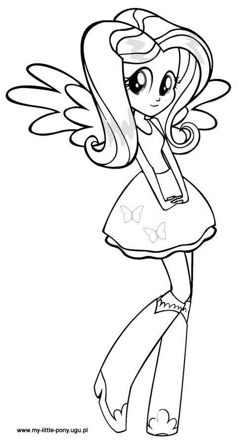 Equestria Girls Printable Coloring Pages | Cooloring.com