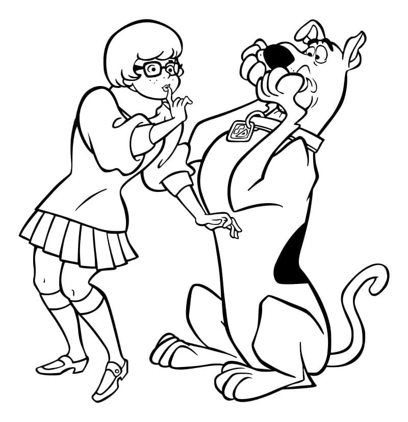 Scooby Doo coloring pages - 100 Free Coloring Pages