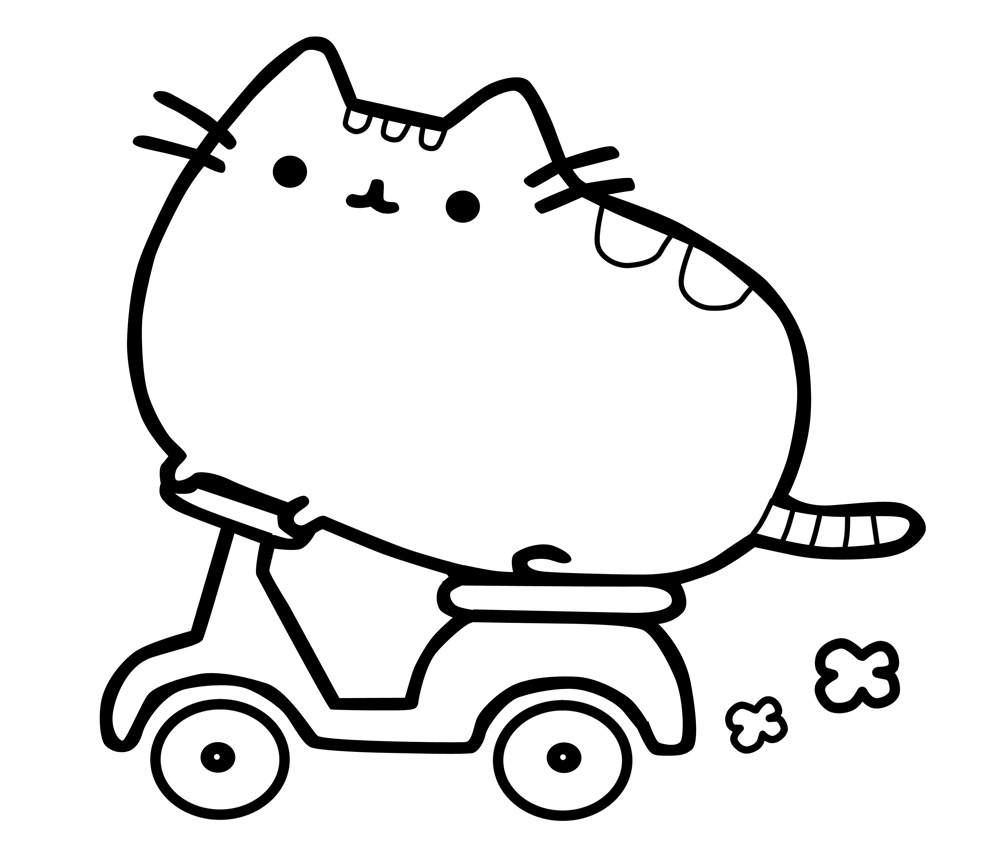 coloring ~ Pusheen Coloring Pages Pdf Remarkable Photo ...