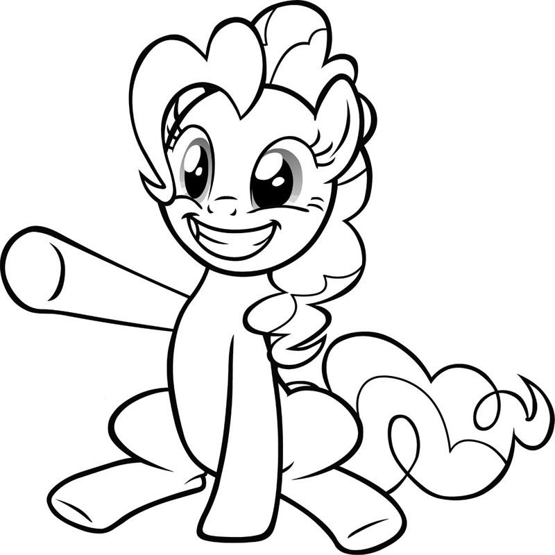 Pinkie Pie Coloring Pages - Best Coloring Pages For Kids