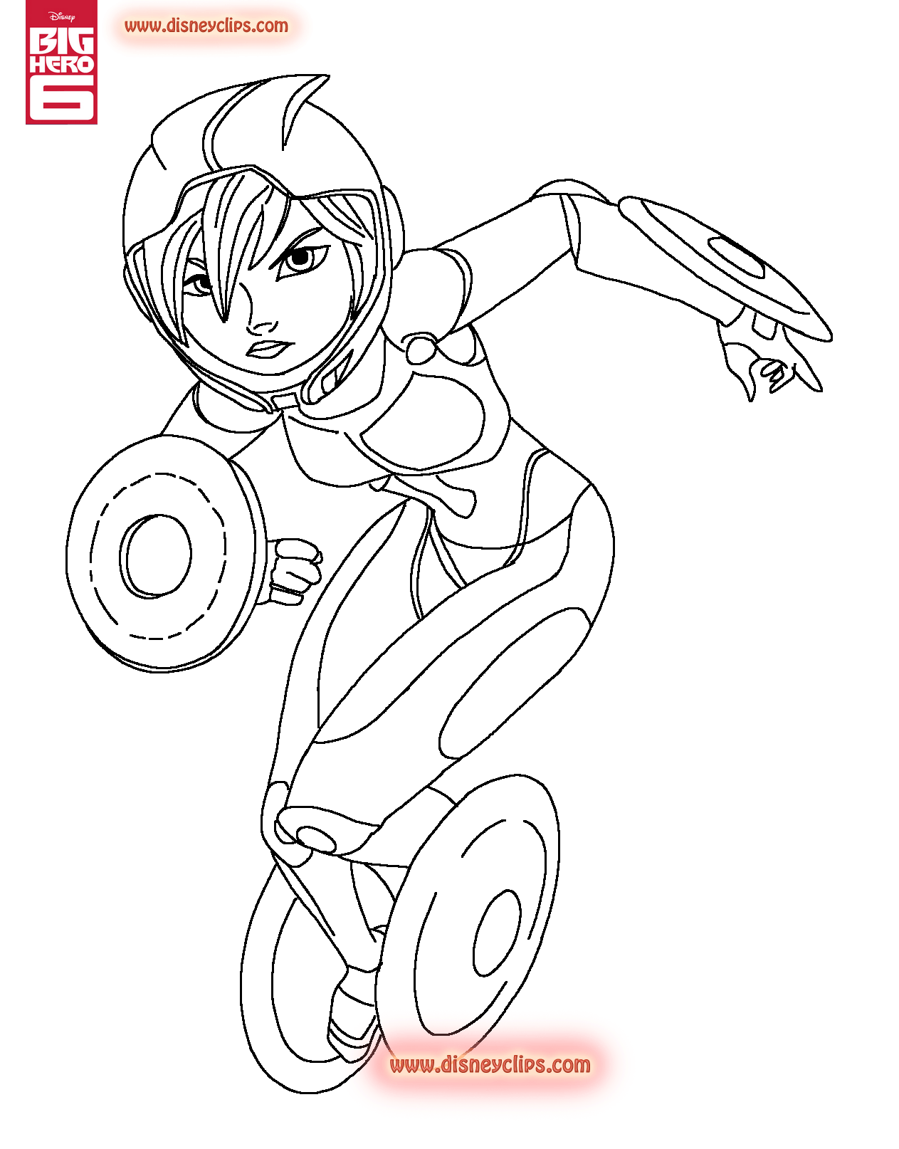 Big Hero 6 Coloring Pages | Disneyclips.com