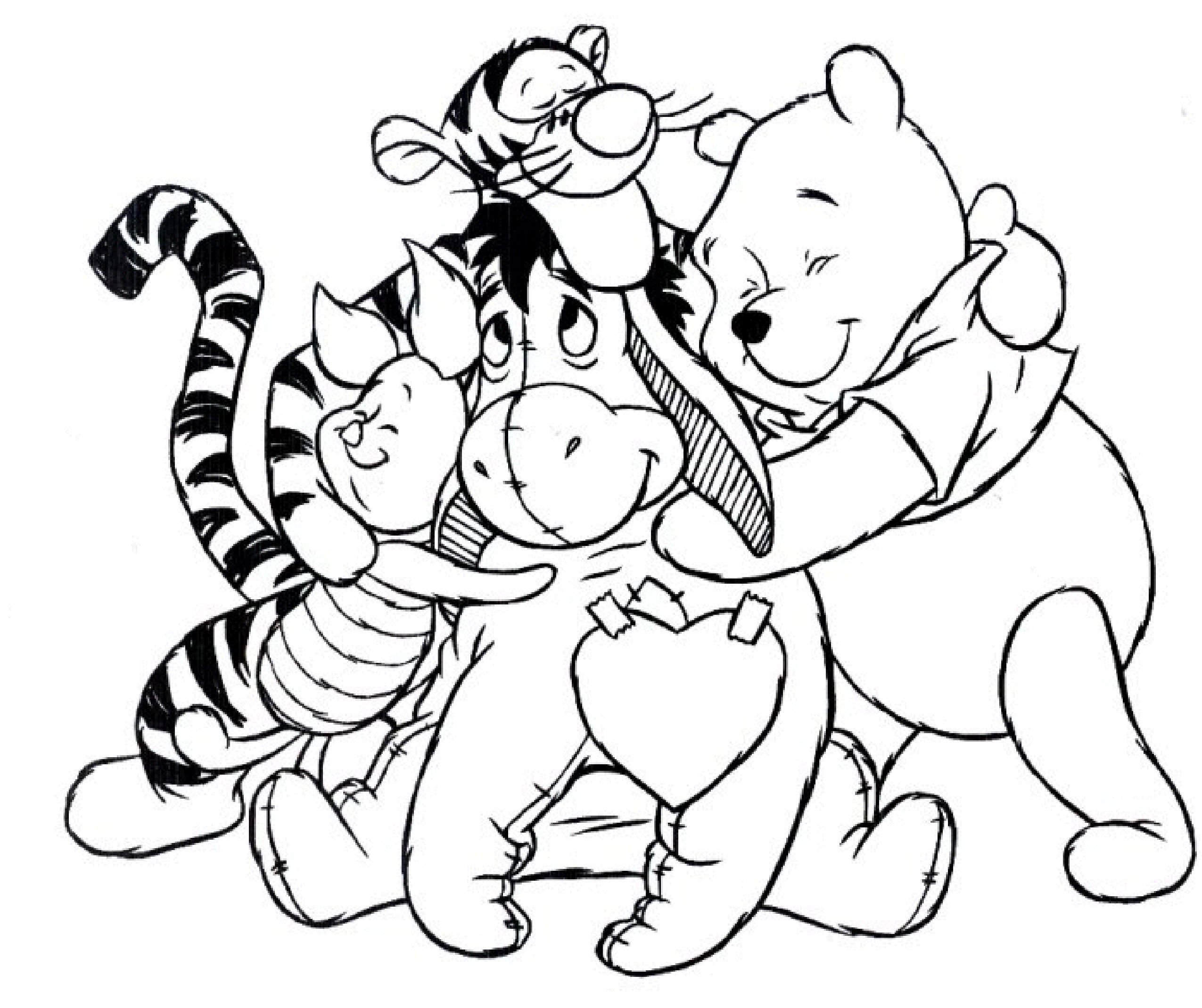 Of Disney Characters - Coloring Pages for Kids and for Adults