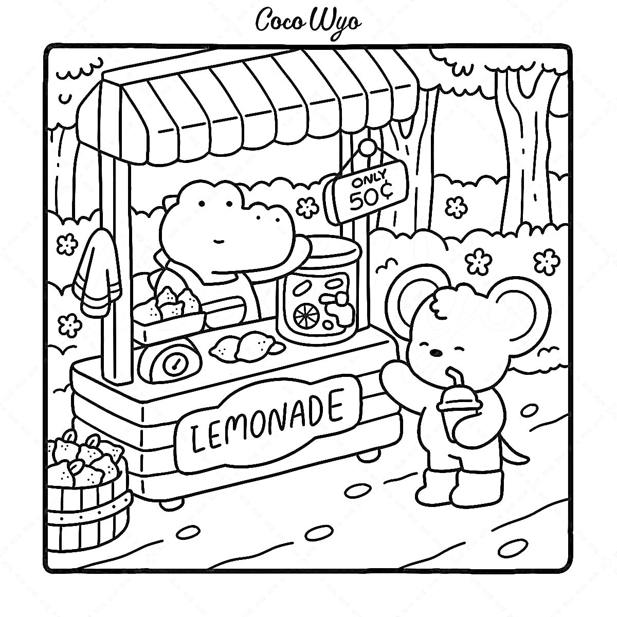 50+ Coco Wyo coloring pages (Free ...