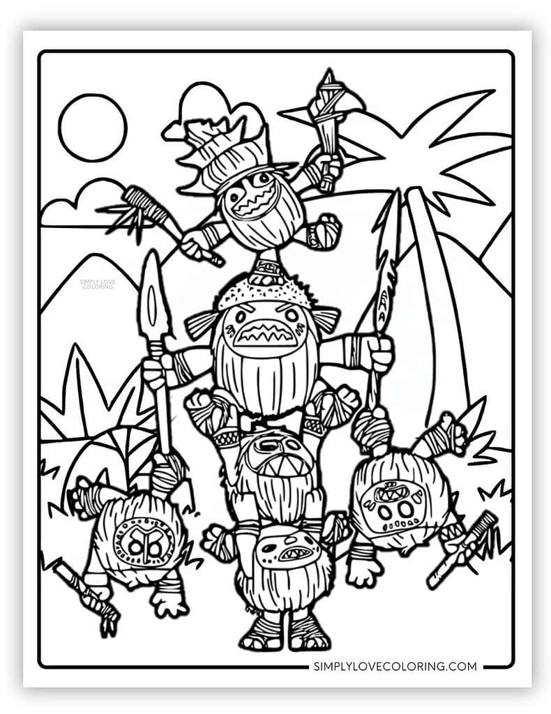 Moana Coloring Pages (Free PDF ...