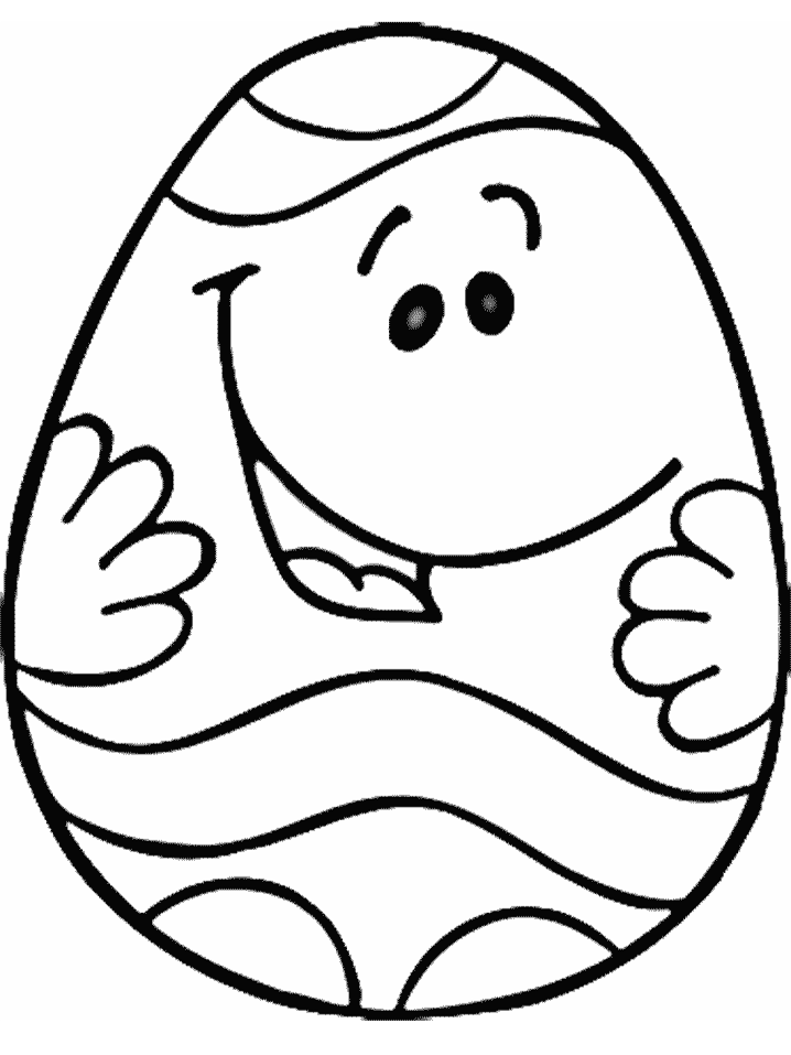 Easter Egg Coloring Pages 2014- Dr. Odd