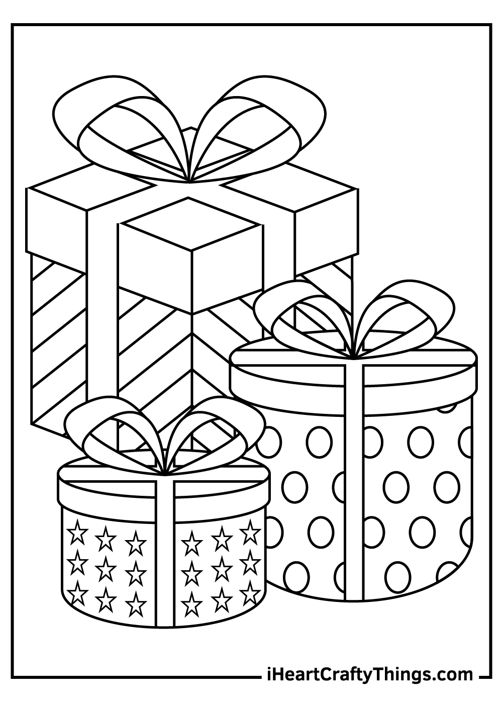 Christmas Present Coloring Pages (Updated 2022)