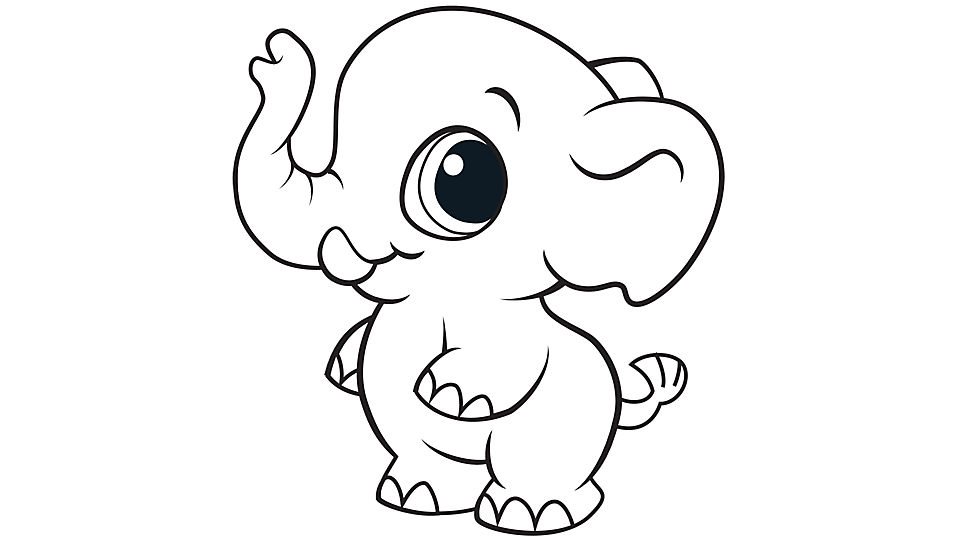 Coloring Pages Of Baby Elephants - Epocanyc.com - ClipArt Best - ClipArt  Best