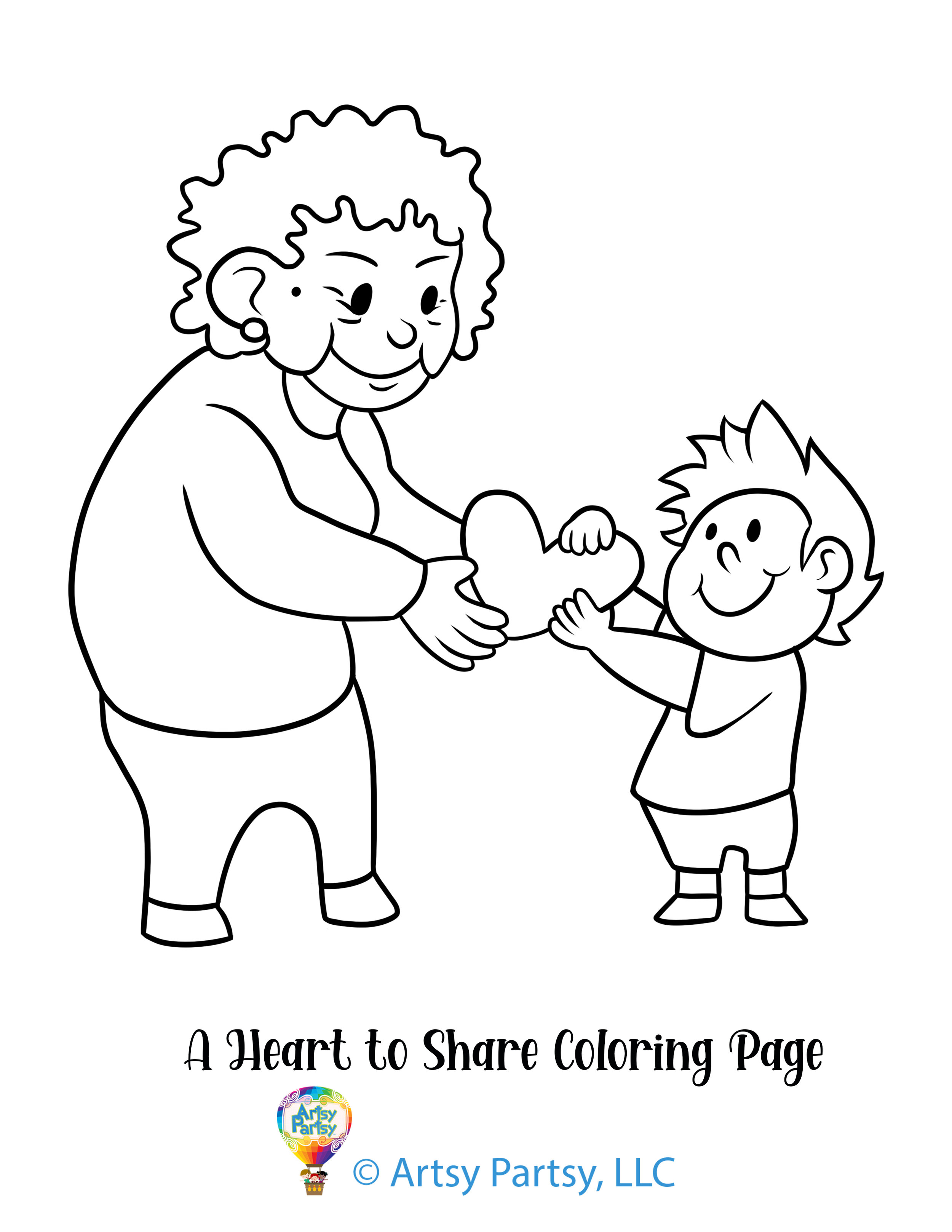 Coloring Pages — Artsy Partsy