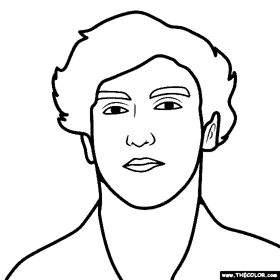 Logan Paul Coloring Page