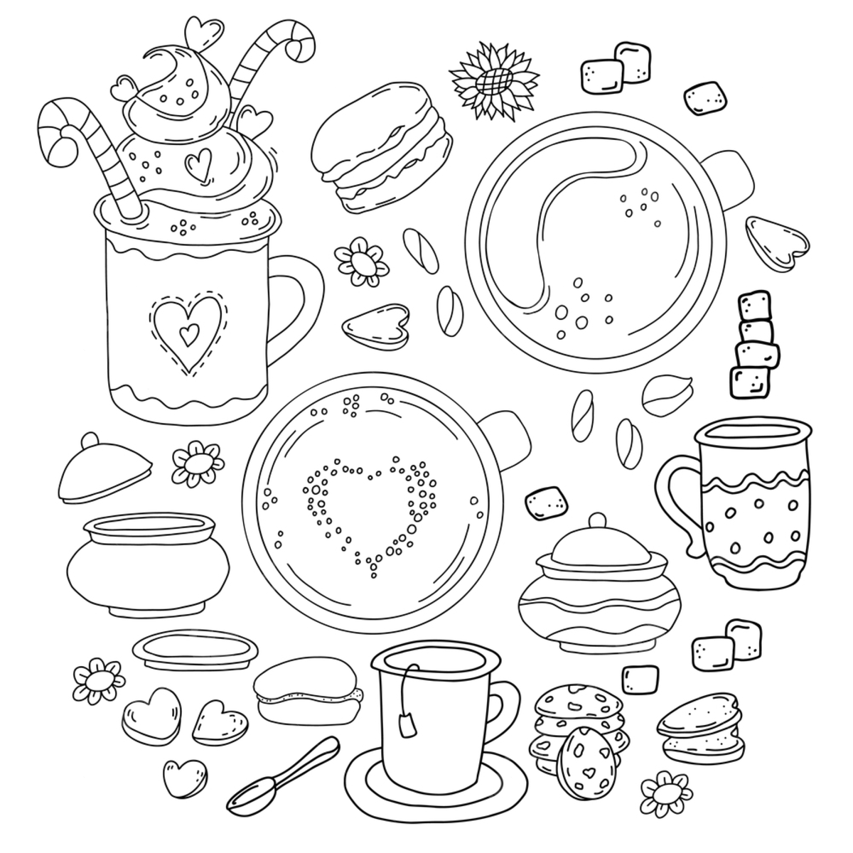Macaron Drawing PNG Transparent Images Free Download | Vector Files |  Pngtree