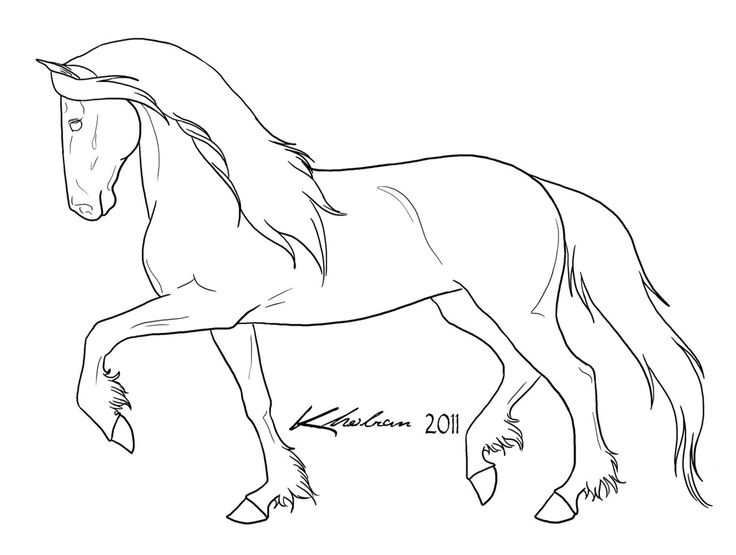 Horse coloring pages | Horse coloring pages, Horse outline, Horse coloring