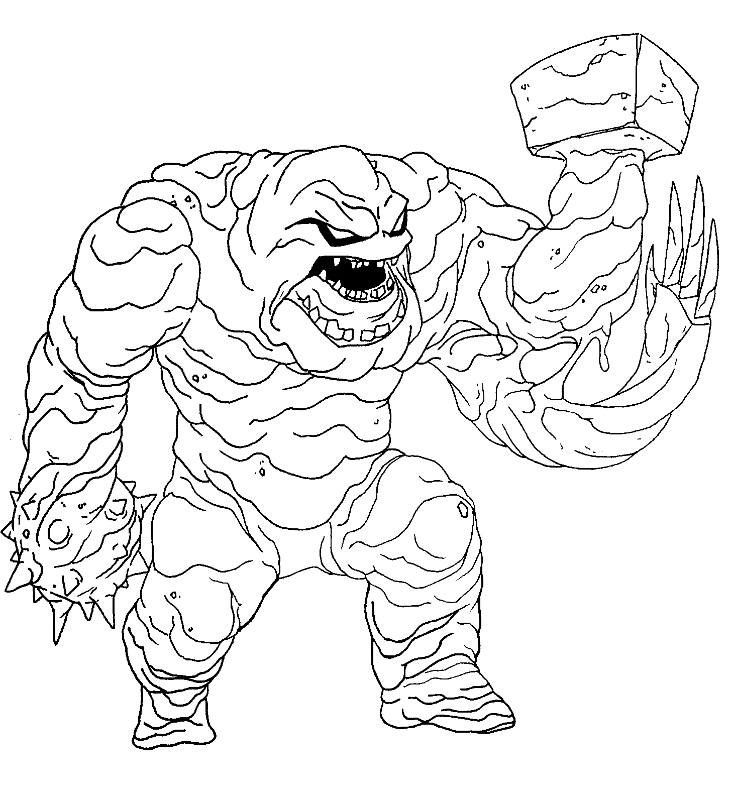 Clayface Pictures Coloring Pages - Clayface Coloring Pages - Coloring Pages  For Kids And Adults