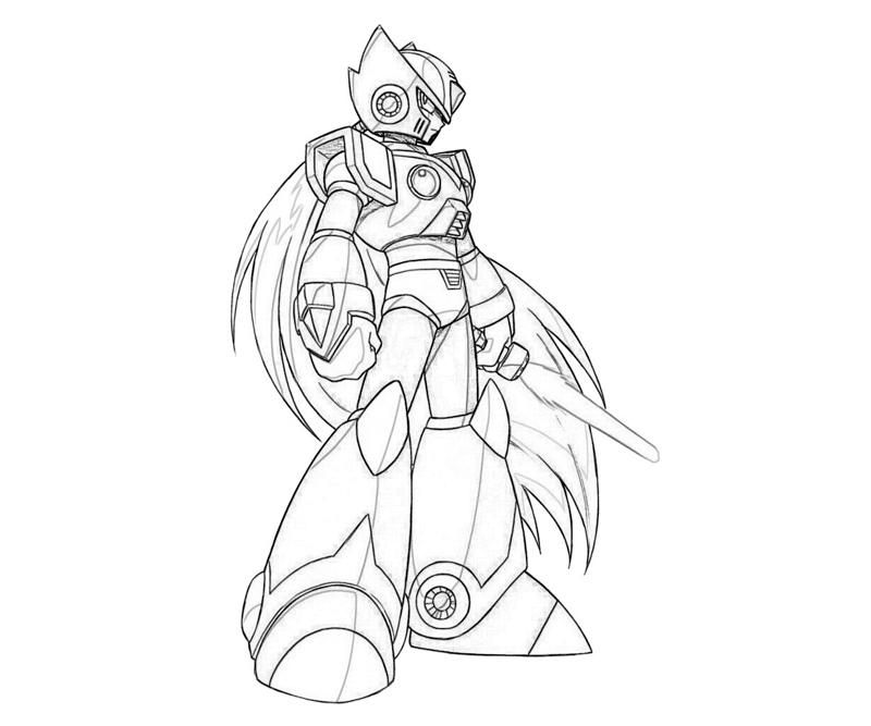 Christmas Coloring Pages Mega Man X - Coloring Pages For All Ages