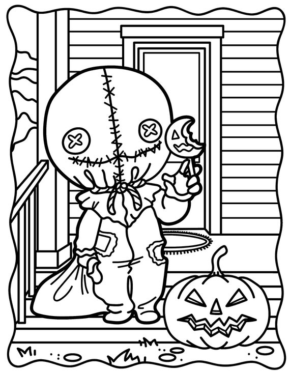 Horror Movie Coloring Book: NEW Updated ...