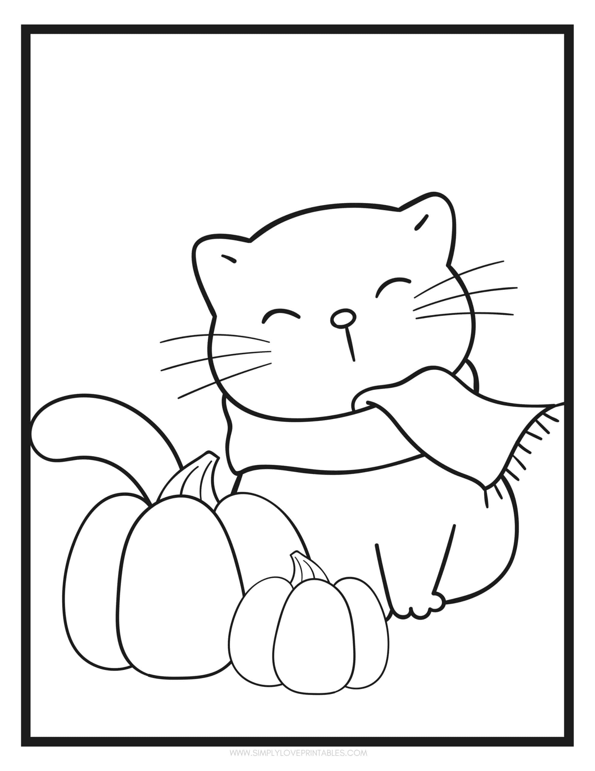 Free Printable Fall Coloring Pages ...