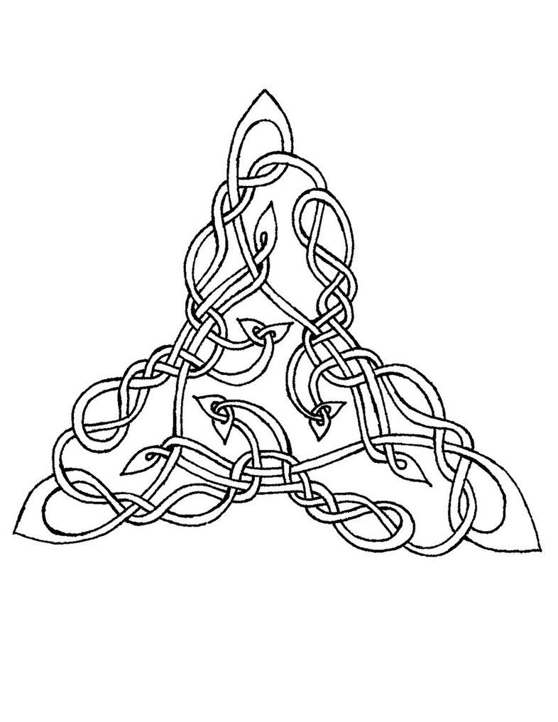 Celtic Coloring Pages - Get Coloring Pages