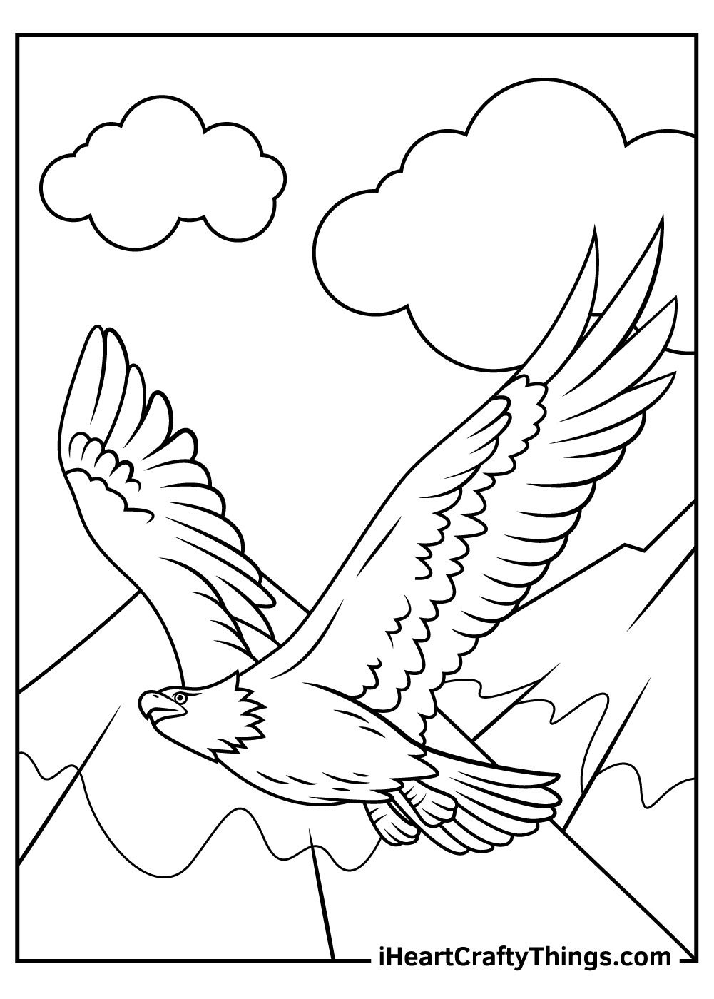 Bald Eagle Coloring Pages (Updated 2023)