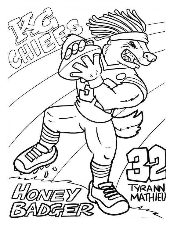 Kansas City Chiefs Coloring Pages ...