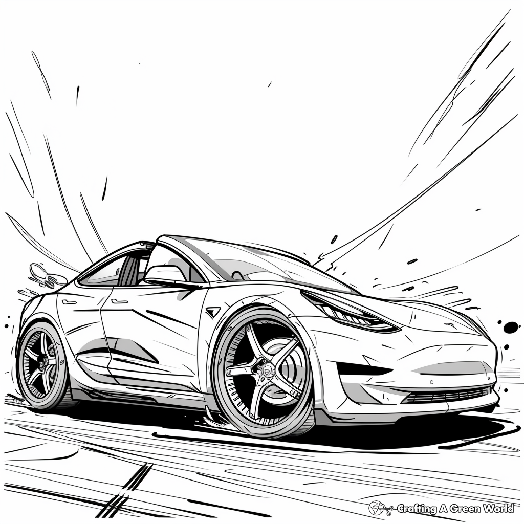 Tesla Coloring Pages - Free & Printable!