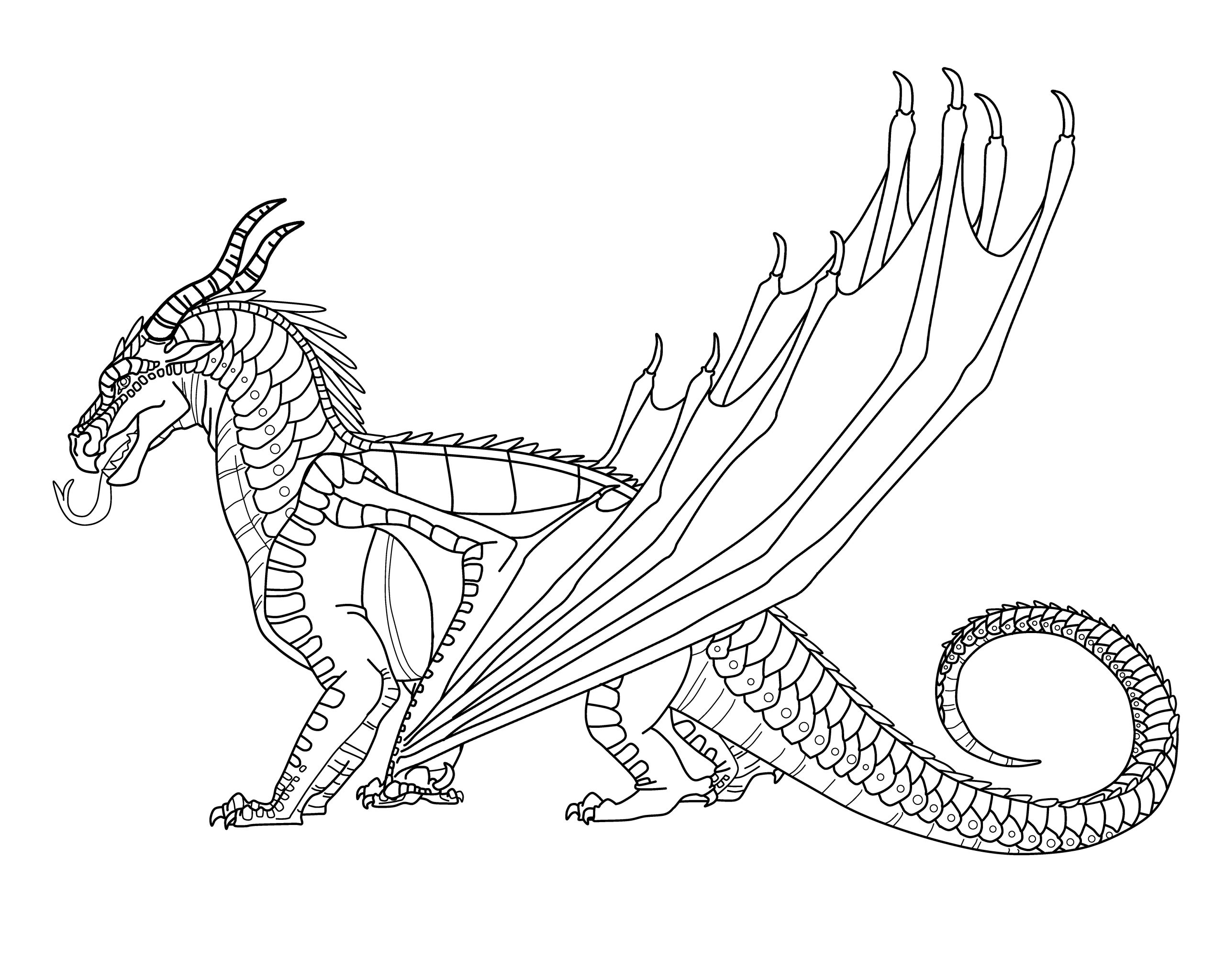 Amazing Wings Of Fire Coloring Pages Pictures To Download -  Whitesbelfast.com