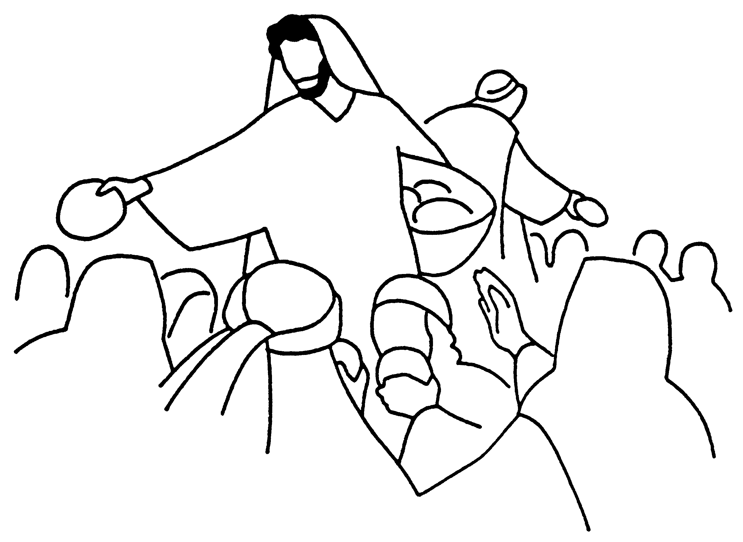 Coloring Pages -Miracles of Jesus