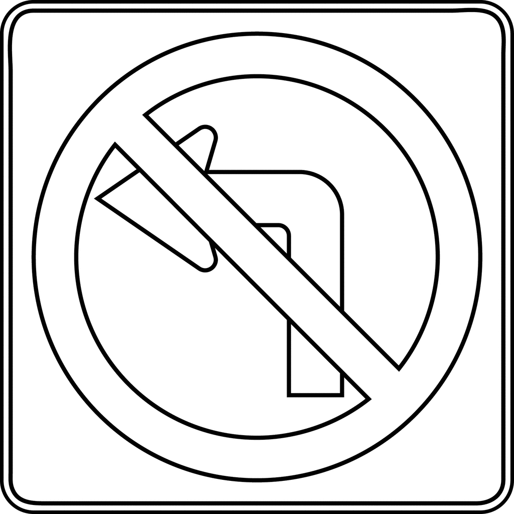 Drawing Road sign #119037 (Objects) – Printable coloring pages