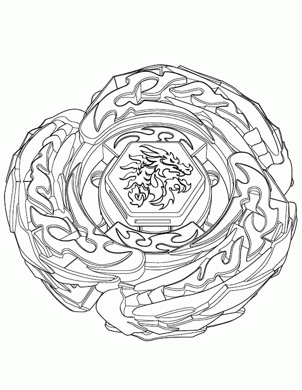 printable beyblade coloring page - Clip Art Library