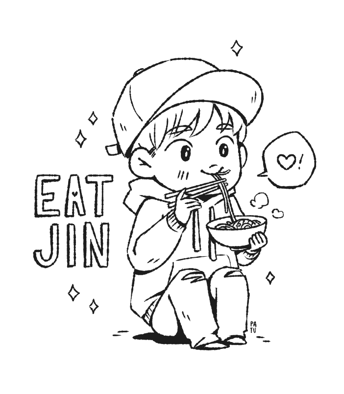 Bts Member Bt21 Coloring Pages Printable