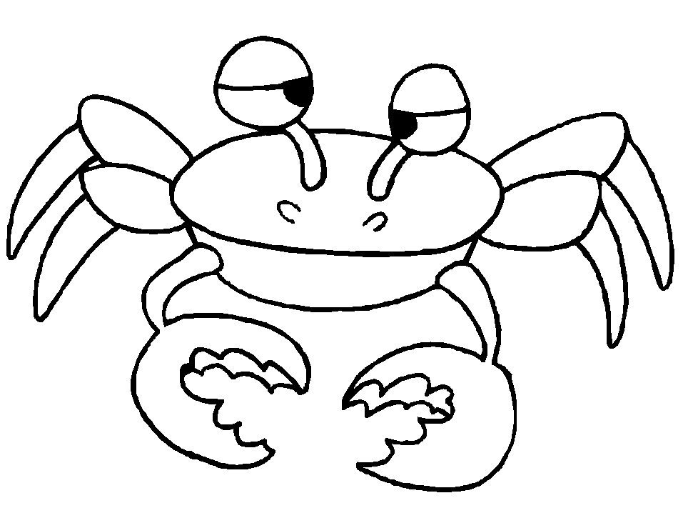 Animal Coloring Crab 4 Crab Coloring Pages From 101ColoringPages 