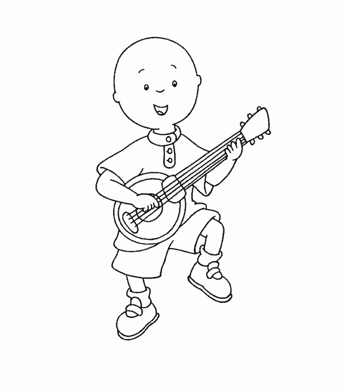 Caillou Coloring Pages Free 255 | Free Printable Coloring Pages
