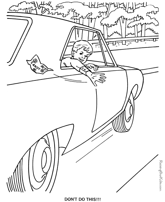 Car sheets to color 008