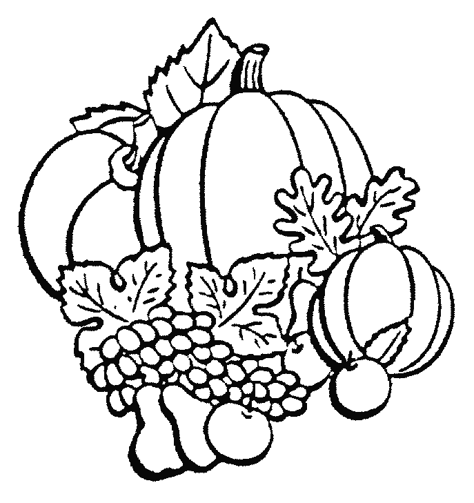 Fruits To Color | Free Coloring Pages