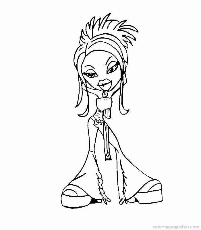 Bratz Coloring Pages Online