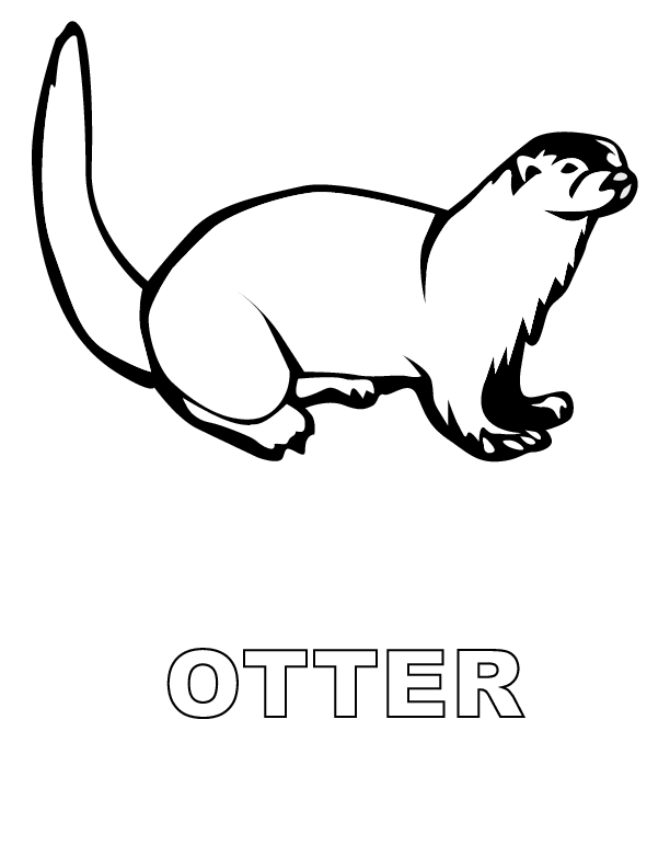 Otter 9 Coloring Cake Ideas and Designs