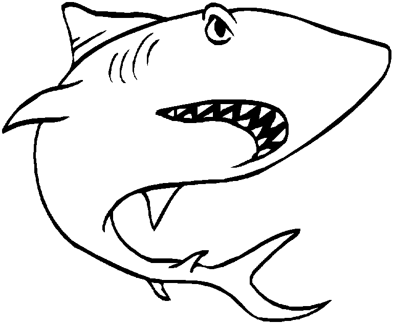 Sharks Coloring Pages - Free Coloring Pages For KidsFree Coloring 