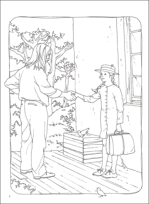 Anne of Green Gables Coloring Book | Dover Publications | 9780486285894