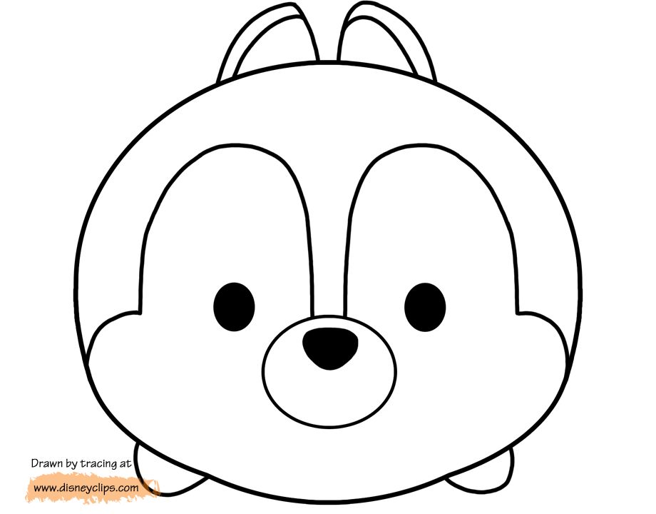 Disney Tsum Tsum Coloring Pages | Disneyclips.com