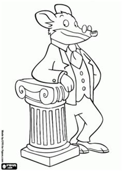 Geronimo Stilton Coloring Pages - Learny Kids